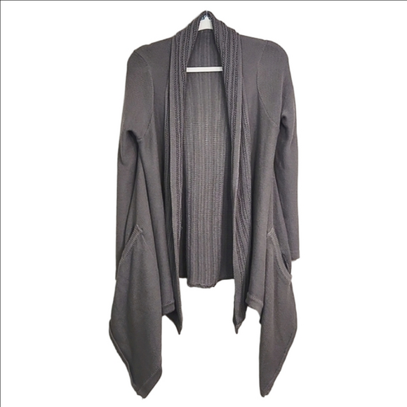 Goddis Grey Flowy Cardigan Sweater, Size M/L ~ GUC - Picture 1 of 8